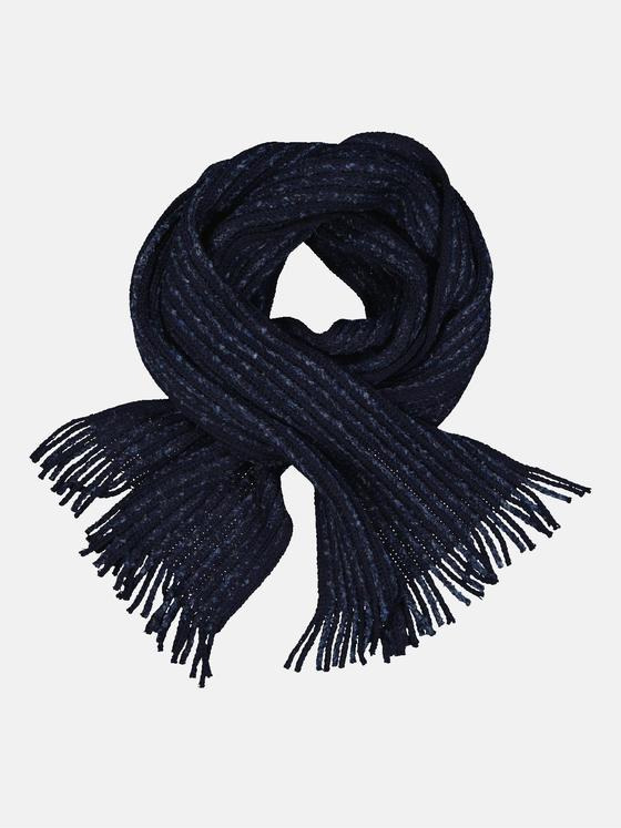 engbers Herren Schal gestreift Saphirblau 33873