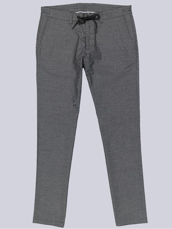 engbers Herren Chino mit Tunnelzug Anthrazit 38675