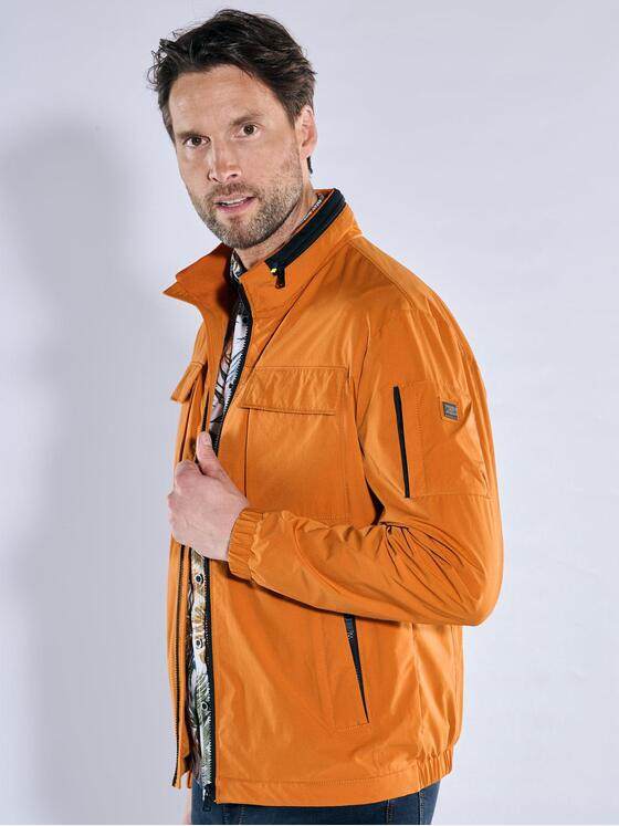 engbers Herren Jacke mit eingelassener Kapuze Orange 38365