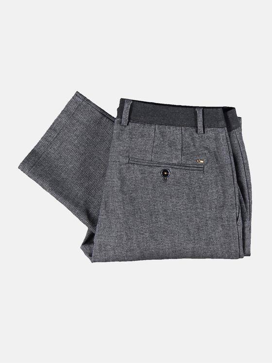 emilio adani Herren Elastische Retro-Hose Grau 30844