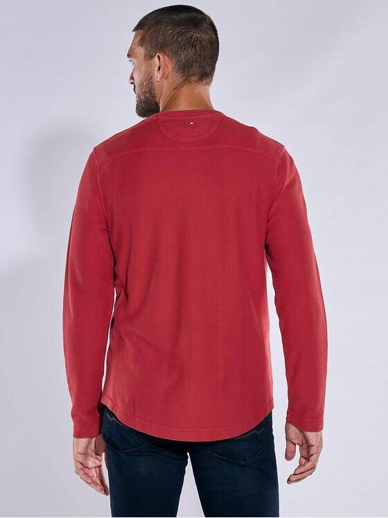 emilio adani Herren Pullover strukturiert Rot 38023