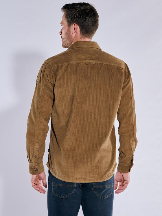 engbers Herren Overshirt uni Braun 37573