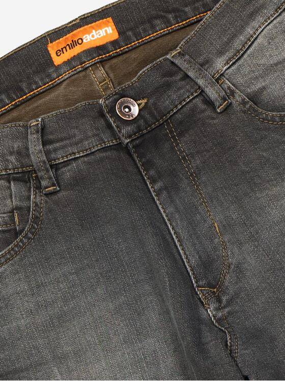 emilio adani Herren Super-Stretch-Jeans slim fit Grau 37554