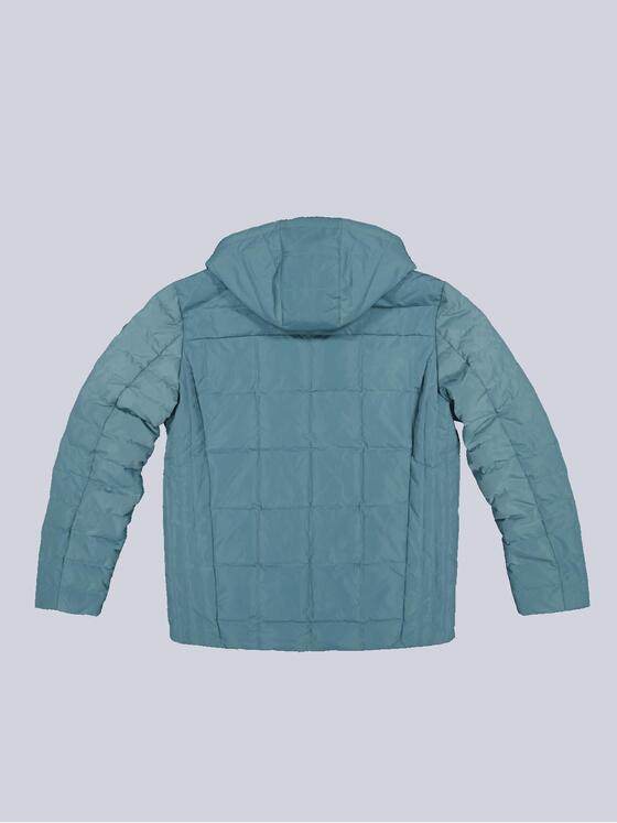 engbers Herren Steppjacke mit abnehmbarer Kapuze Türkis 35178