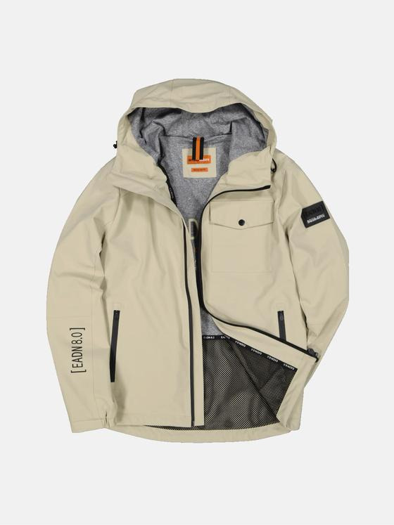 emilio adani Herren Übergangsjacke mit Kapuze Beige 34455