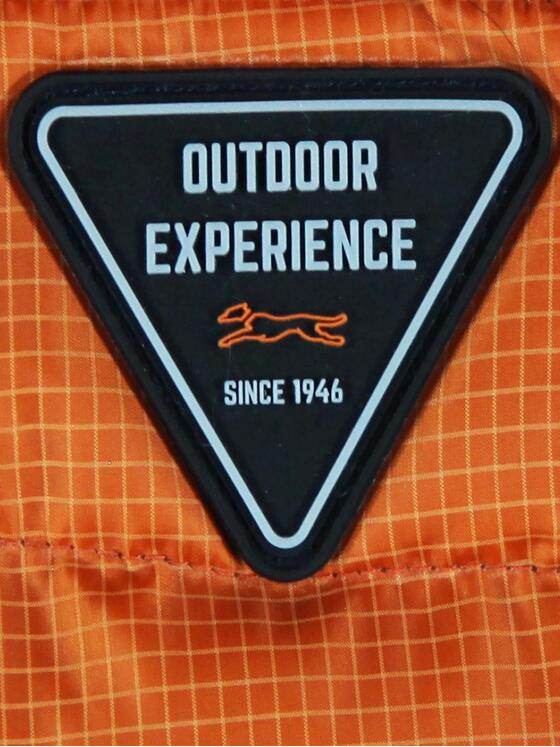 engbers Herren Auffällige Steppjacke Blutorange 30166