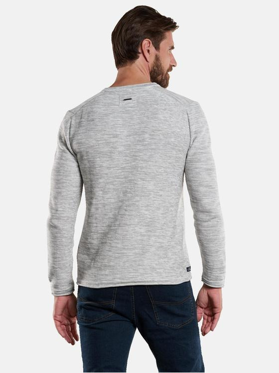 engbers Herren Pullover Rundhals Grau 34137