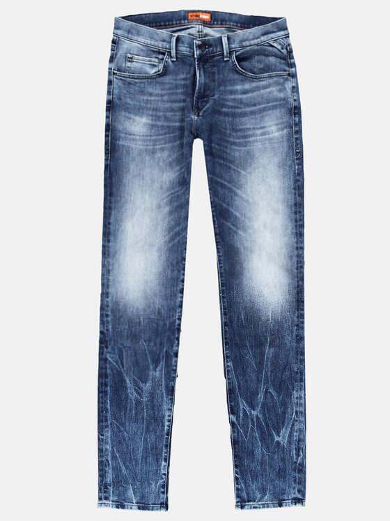 emilio adani Herren Allrounder Denim in Mid Blue Blau 29271