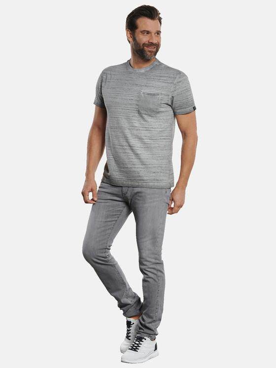 engbers Herren T-Shirt Rundhals Silbergrau 32697