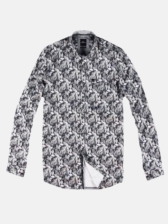 engbers Herren Hemd langarm Granitgrau 30993