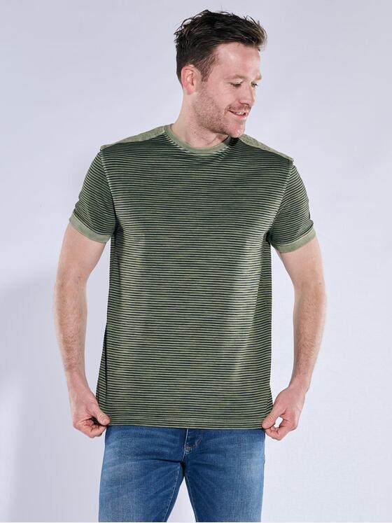 engbers Herren Rundhals T-Shirt Khaki 38135