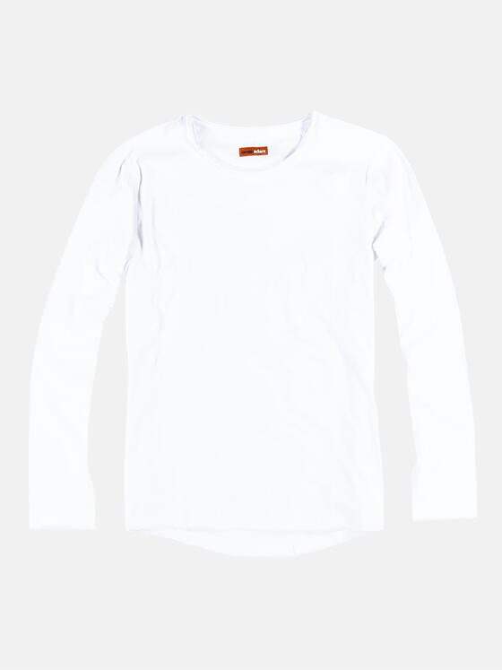 emilio adani Herren Langarm-Shirt "My Favorite" Reinweiss 33481