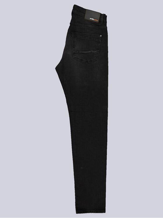 emilio adani Herren Super-Stretch-Jeans slim fit Schwarz 36131