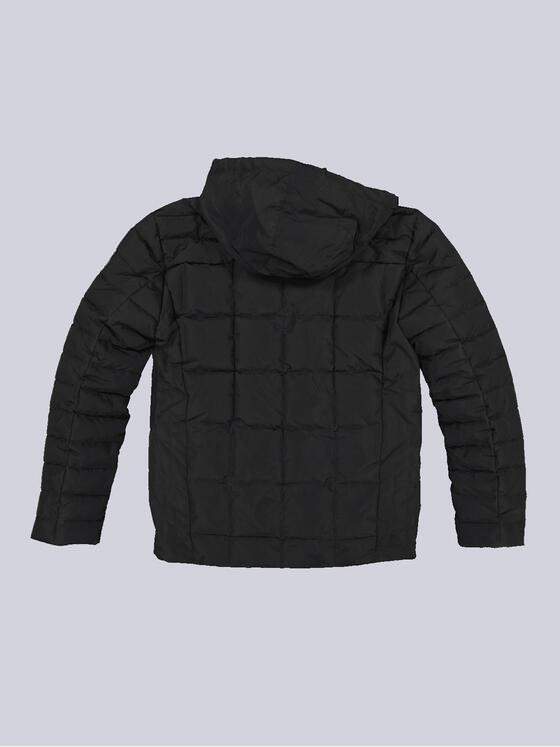 engbers Herren Steppjacke mit abnehmbarer Kapuze Schwarz 35177