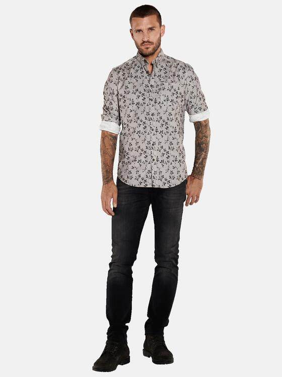 emilio adani Herren Hemd langarm Beige 35570