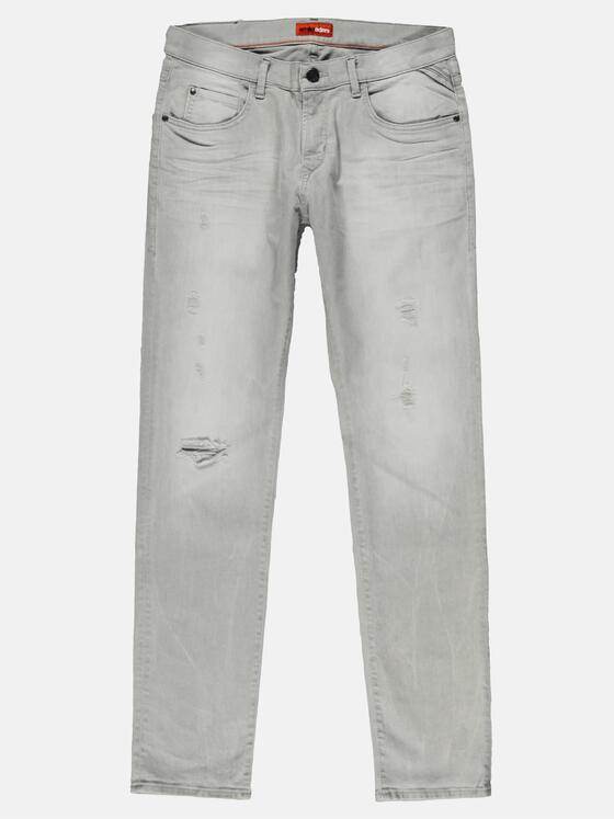 emilio adani Herren Stylische Supertretch Denim Grau 29274