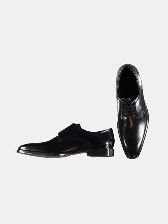 emilio adani Herren Modischer Business-Schuh Schwarz 30309