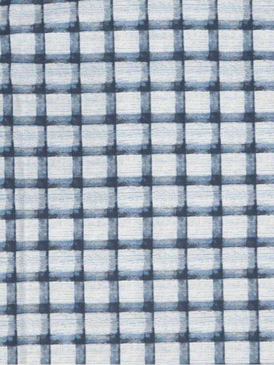 engbers Herren Kurzarm-Hemd kariert Blau 34355