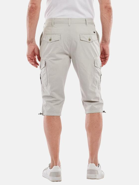 engbers Herren Capri-Hose regular Kieselgrau 34994