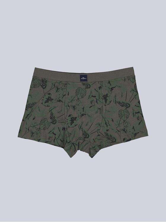 engbers Herren Boxershorts gemustert Oliv 39609