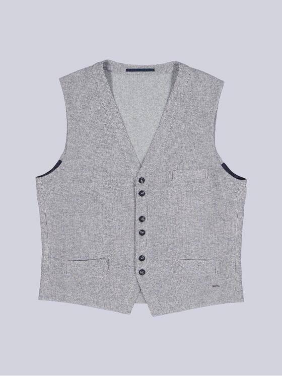 engbers Herren Weste Dunkelgrau 40028