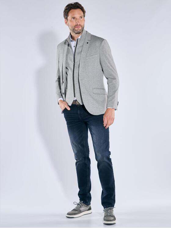 engbers Herren Sakko aus elastischem Warenmaterial Silbergrau 39093