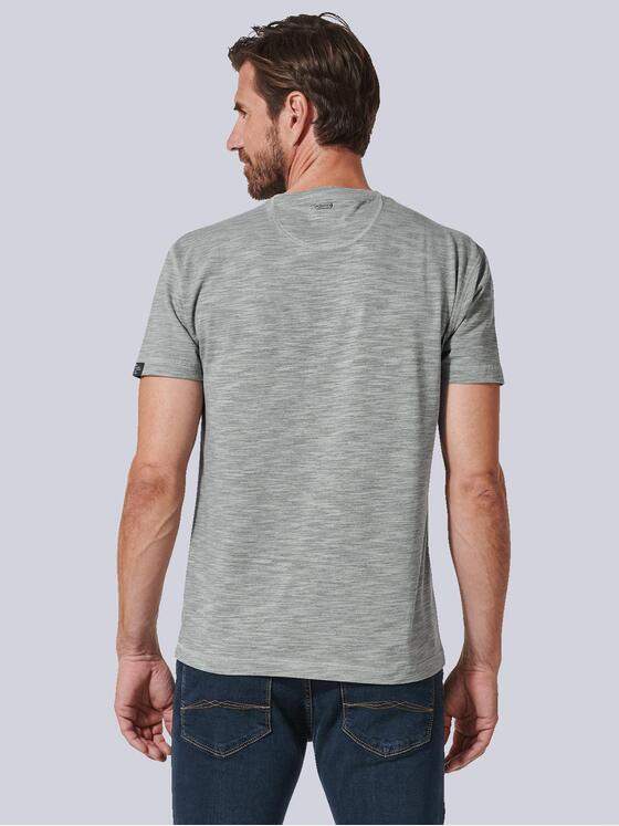 engbers Herren T-Shirt uni Grau 35274