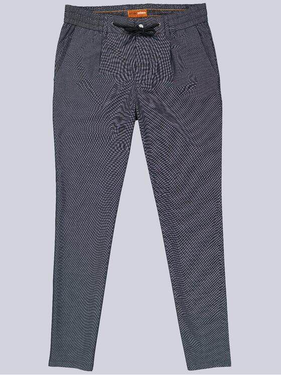 emilio adani Herren Chino mit softem Warengriff Marineblau 40109