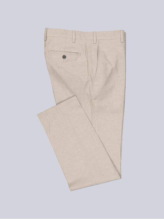 emilio adani Herren Anzug-Hose slim fit Beige 36537