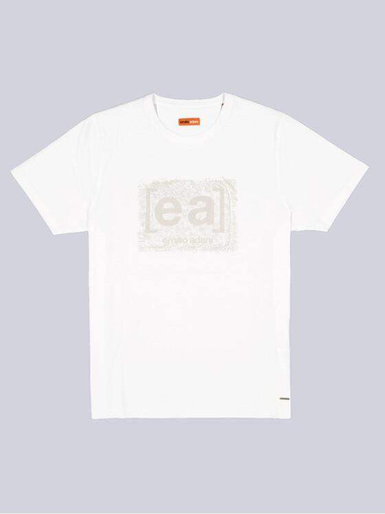 emilio adani Herren T-Shirt regular Weiß 38322