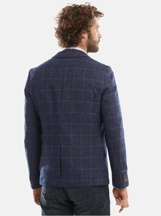 emilio adani Herren Freizeit-Sakko slim fit Blau 30898