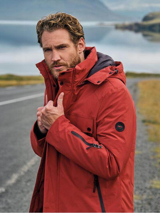 engbers Herren Wasserabweisende Funktionsjacke Rostorange 39254