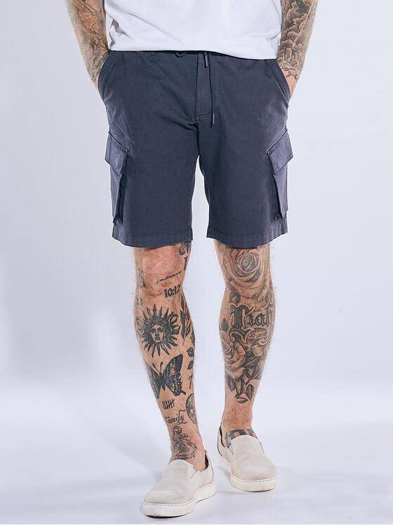 emilio adani Herren Bermuda Marineblau 40754