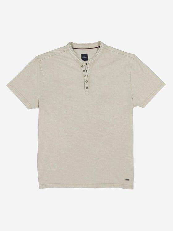 engbers Herren Henley T-Shirt Beige 38184