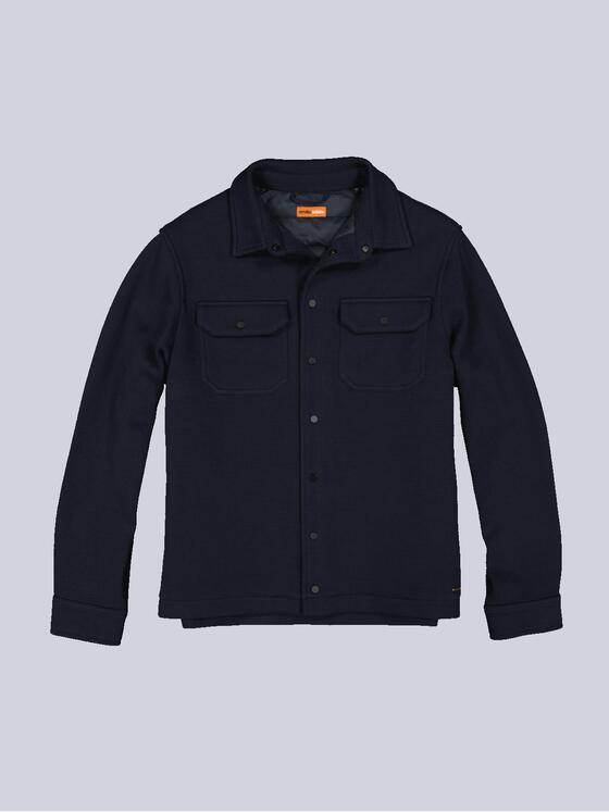 emilio adani Herren Sweatshirt uni Blau 36066
