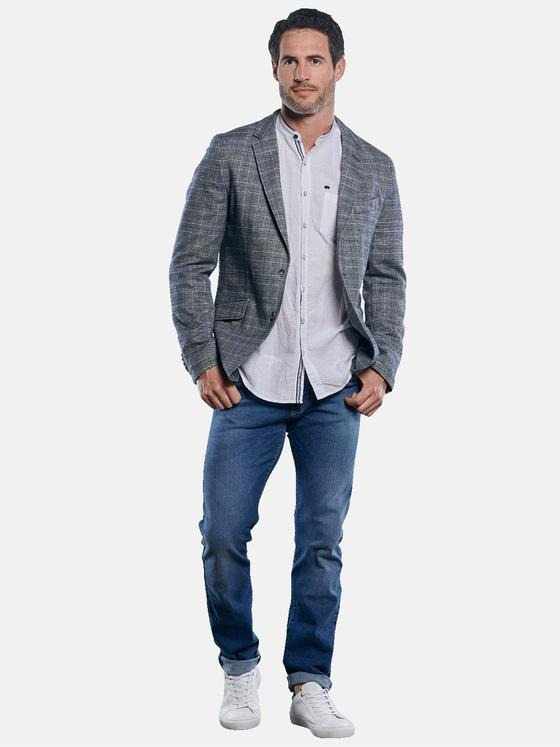 engbers Herren Halbgefüttertes Sakko Indigoblau 30003