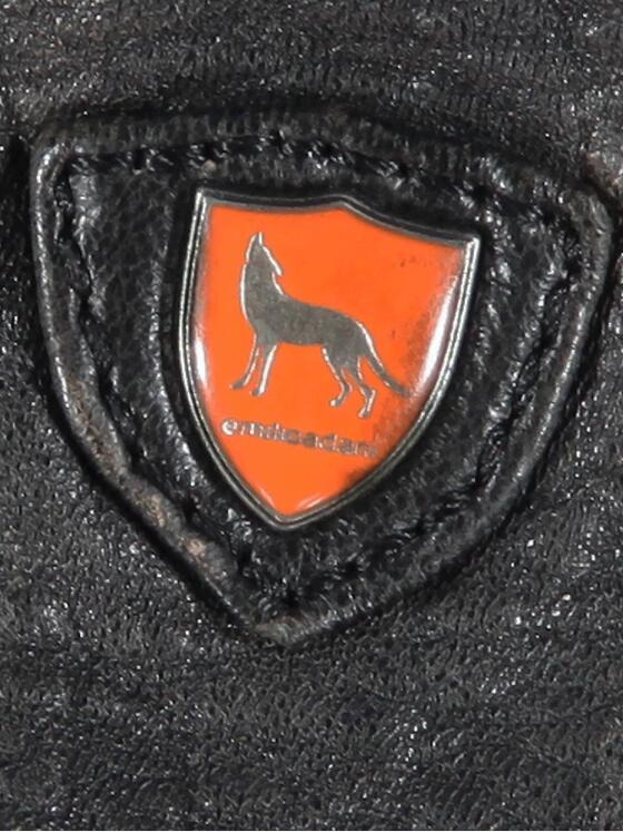 emilio adani Herren Lederjacke mit gebrauchter Oberfläche Schwarz 30211