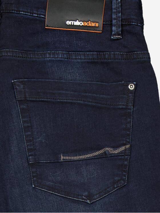 emilio adani Herren Super-Stretch-Jeans slim fit Blau 37357