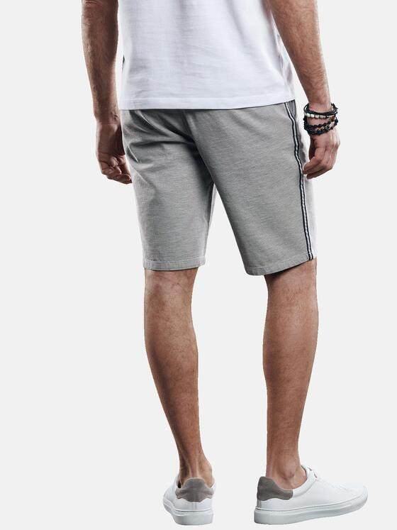 emilio adani Herren Modische Jersey Bermuda Grau 29849