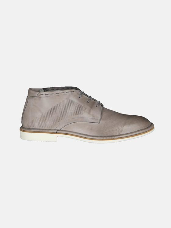 emilio adani Herren Boots mit Steppziernaht Grau 32372