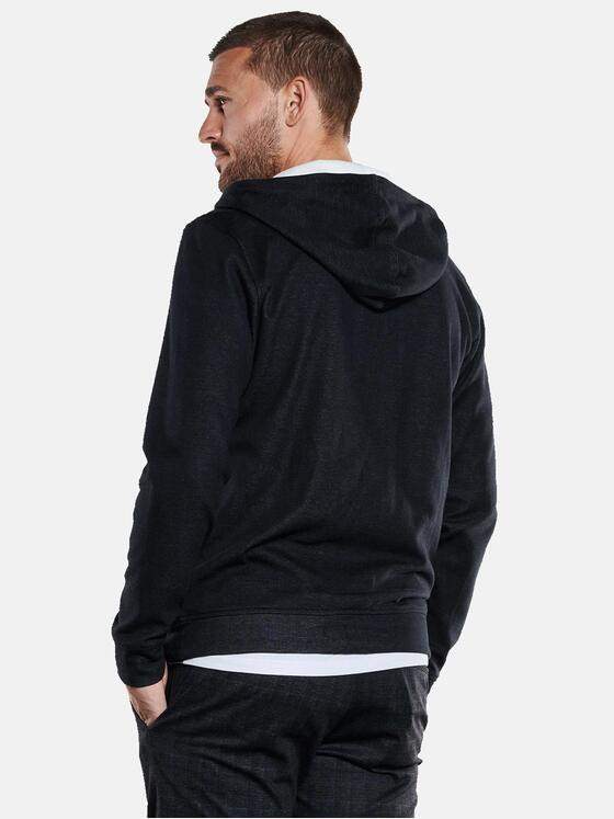 emilio adani Herren Sweatjacke uni Grau 33744