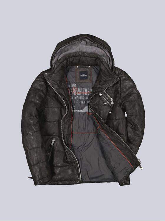 engbers Herren Lederjacke regular Braun 35447