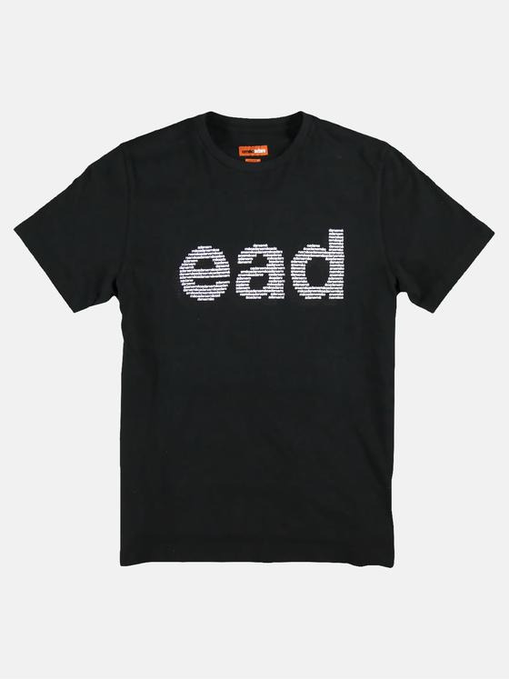 emilio adani Herren Rundhals T-Shirt Schwarz 26253