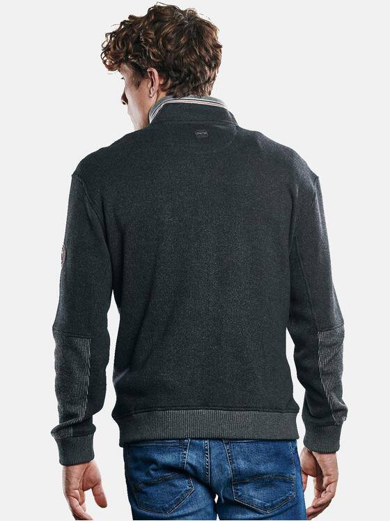 engbers Herren Sweatjacke Stehbund Anthrazit 30947