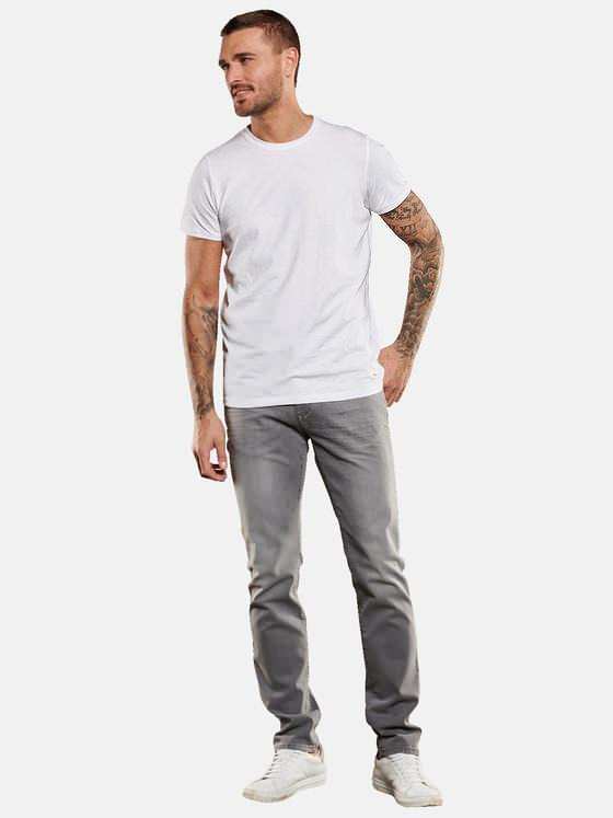 emilio adani Herren Jeans slim fit Grau 35128