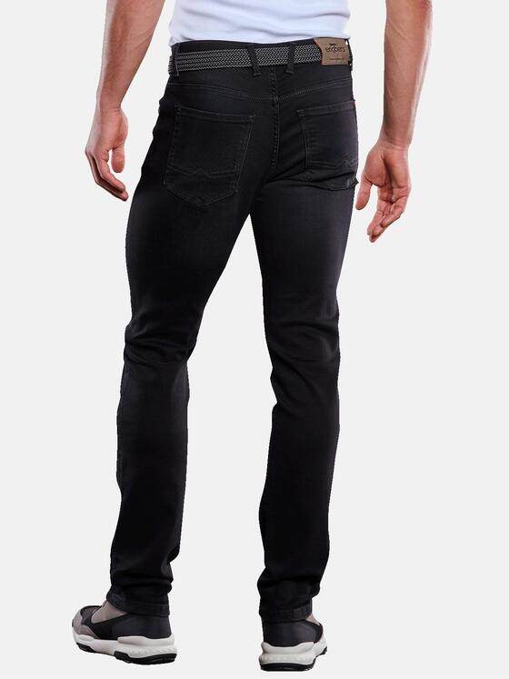 engbers Herren Super-Stretch-Jeans slim fit Anthrazit 33731