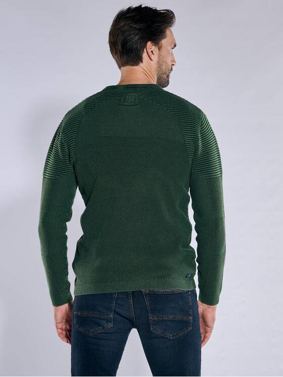 engbers Herren Pullover uni Gruen 37627