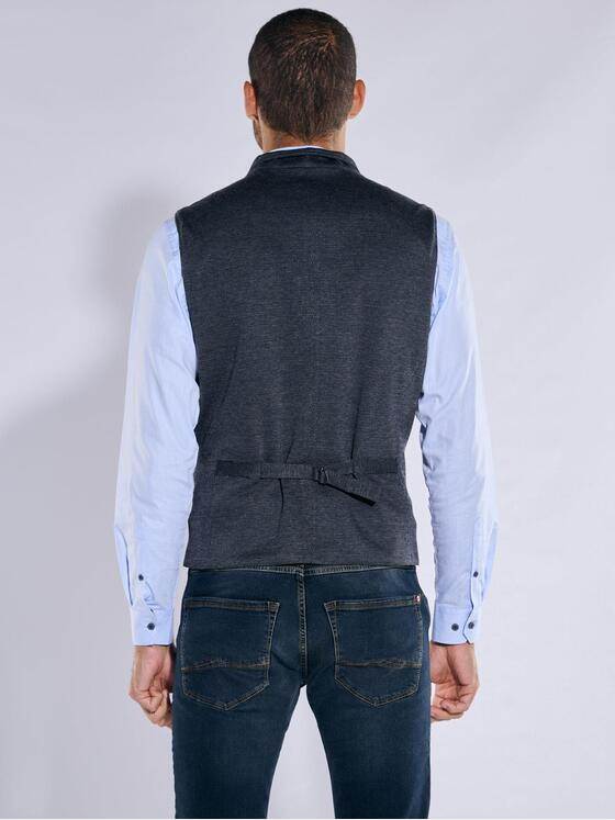 engbers Herren Sakko-Weste slim fit Blau 37550