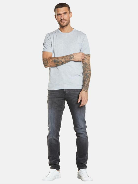 emilio adani Herren T-Shirt regular Blau 34509
