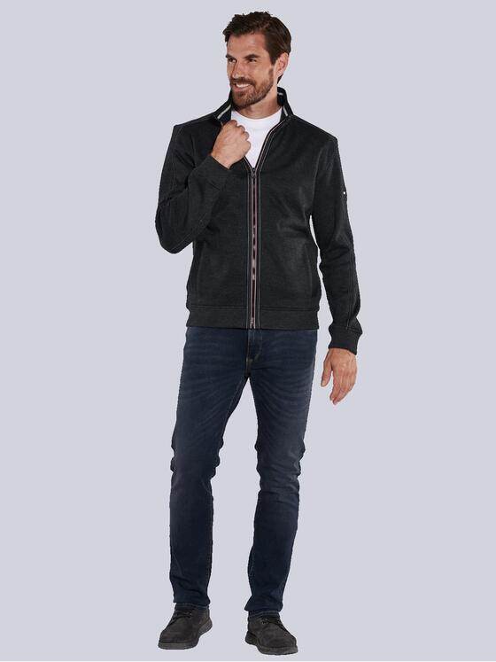 engbers Herren Sweatjacke uni Grau 35640